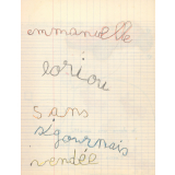 Cahier de mathématiques