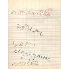 Cahier de mathématiques