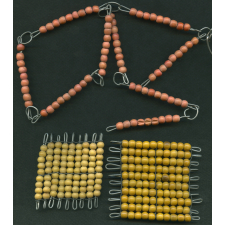 Tissage de perles. 