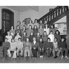 C.E.S. Fontenelle, Rouen : photographie de classe