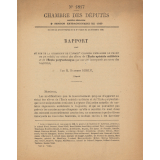 Chambre des Députés. Rapport fait au nom de la Commission de l'armée chargée d'examiner le projet de loi relatif au statut des élèves de l'Ecole spéciale militaire et de l'Ecole polytechnique qui ont été incorporés au cours des hostilités.