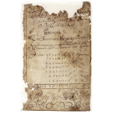 Fragments d'un cahier d'arithmétique. 