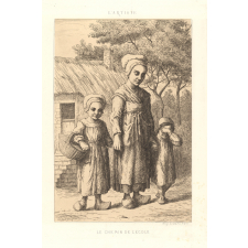 Le chemin de l'école.