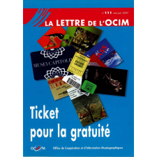 Ticket pour la gratuité