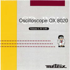 Oscilloscope OX 8020. Volume 1. N° 1-95
