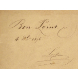 Bons points manuscrits. 