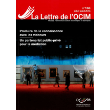 Produire de la connaissance avec les visiteurs ; Un partenariat public-privé pour la médiation