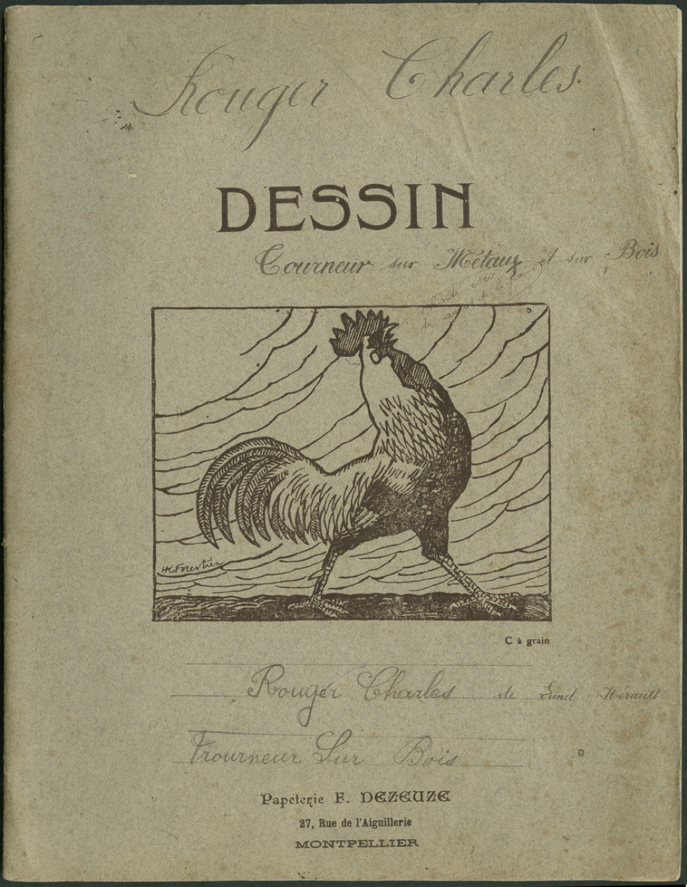 Dessin - Tourneur sur Métaux et sur Bois