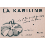 Buvard publicitaire. La Kabiline.