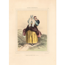 Femme des environs d'Auray. (Morbihan).