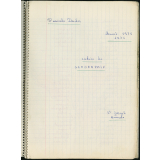 Cahier de géographie