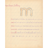 Cahier d'écriture 