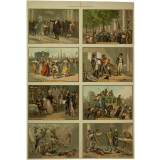 Scènes historiques. Illustrations.