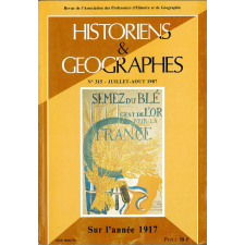 Sur l'année 1917