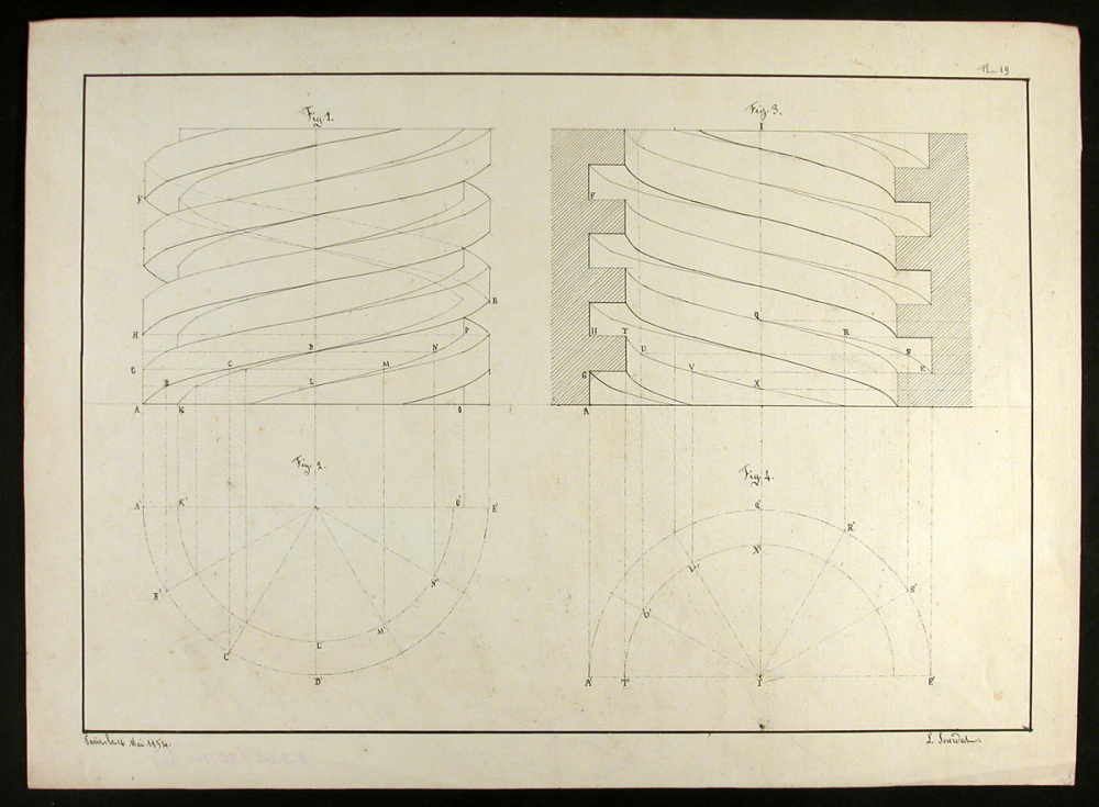 Dessins géométriques. 