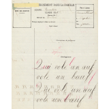 Devoir d'écriture