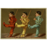 Images à collectionner. Les Pierrots. 