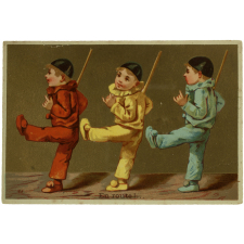Images à collectionner. Les Pierrots.