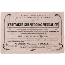 Buvard publicitaire. La Veldalice. Les Grains Mortigènes.