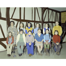 Pensionnat Beauvoisine, Rouen : photographie de classe