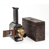 Lanterne de projection Scolaire Picarde et sa lampe