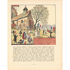 Zittersheim. En novembre 1918 les cimetières d'Alsace ont miraculeusement refleuri. Sur toutes les tombes des drapeaux et des rubans tricolores annonçaient à ceux qui sont morts avant la délivrance que l'Alsace est française et heureuse et libre.