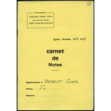 Carnet de notes
