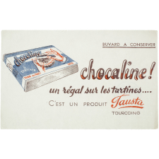 Buvard publicitaire. Chocaline.
