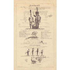 Banquet des prix du Salon et des Boursiers de voyages. Programme.