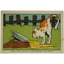 Cartes réclame. Blédine Jacquemaire. Animaux. 