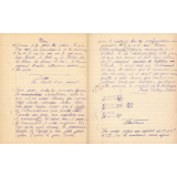 Cahier de devoirs.