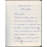 Cahier du jour