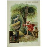 Cartes réclame. Au Bon Marché. Le Prince Charmant.