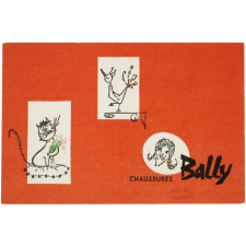 Buvard publicitaire. Chaussures Bally.