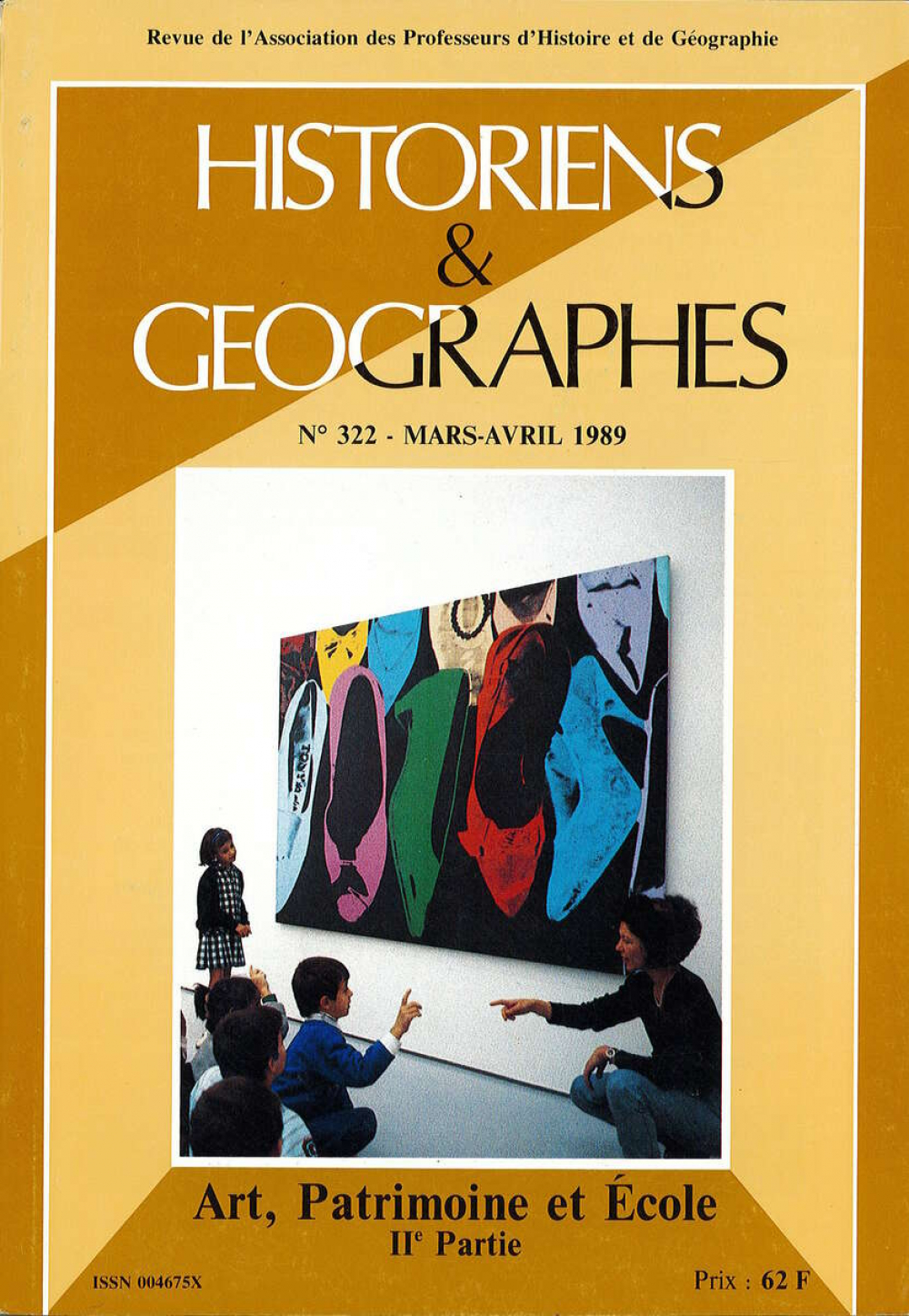 Art, Patrimoine et École. IIe Partie
