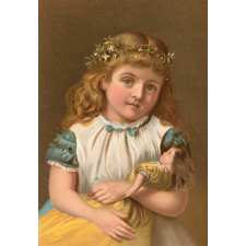 Fillette à la poupée. 