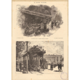 Les progrès de la physique. L'exposition de l'électricité au Palais des Champs-Elysées. Le tramway électrique. Le transport de la force. Le télégraphe. les lampes et les lustres.