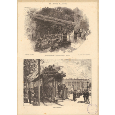 Les progrès de la physique. L'exposition de l'électricité au Palais des Champs-Elysées. Le tramway électrique. Le transport de la force. Le télégraphe. les lampes et les lustres.