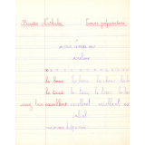 Cahier du jour