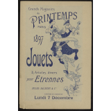 Grands magasins du Printemps, Paris. Jouets & articles divers pour étrennes 1897. 