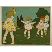 Cartes réclame. La Phosphatine Falières. Jeux d'enfants.
