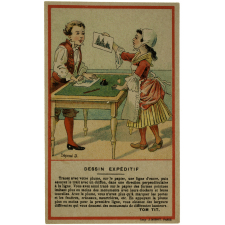 Cartes réclame. Jeux d'enfants. High-Life-Tailor, Merveilleux costume.