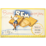 Buvard publicitaire. Biscuit Rem celui que j'aime. 