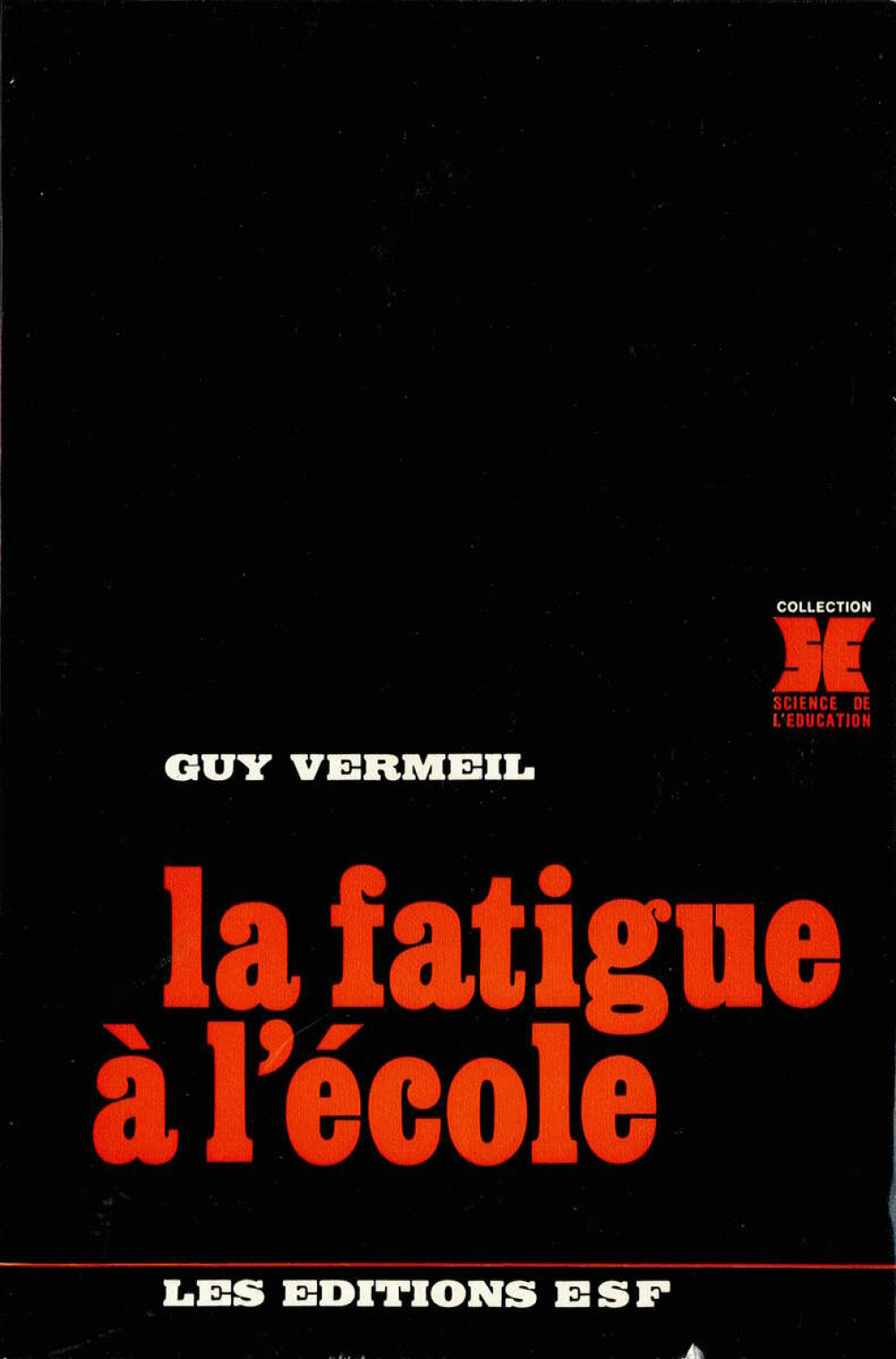 La fatigue à l'école