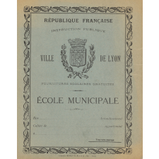 Cahier vierge : École Municipale