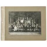 Photo de groupe, Ecole Lavoissier, Paris. 