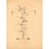 Association Amicale des prix du salon et des boursiers de voyages. Dîner du 25 juin 1901. Menu.