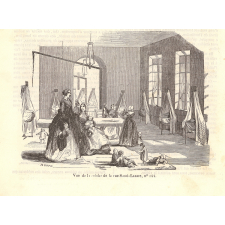 Vue de la crèche de la rue Saint-Lazare, n°144.