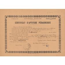 Certificat d'aptitude pédagogique
