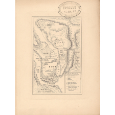 Plan de Jérusalem. Carte du Lac de Génésareth.